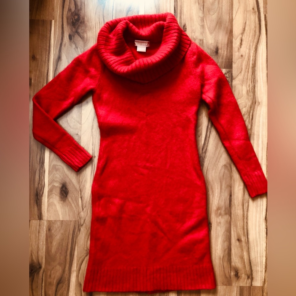 Michael Kors Vibrant Red Turtleneck Sweater